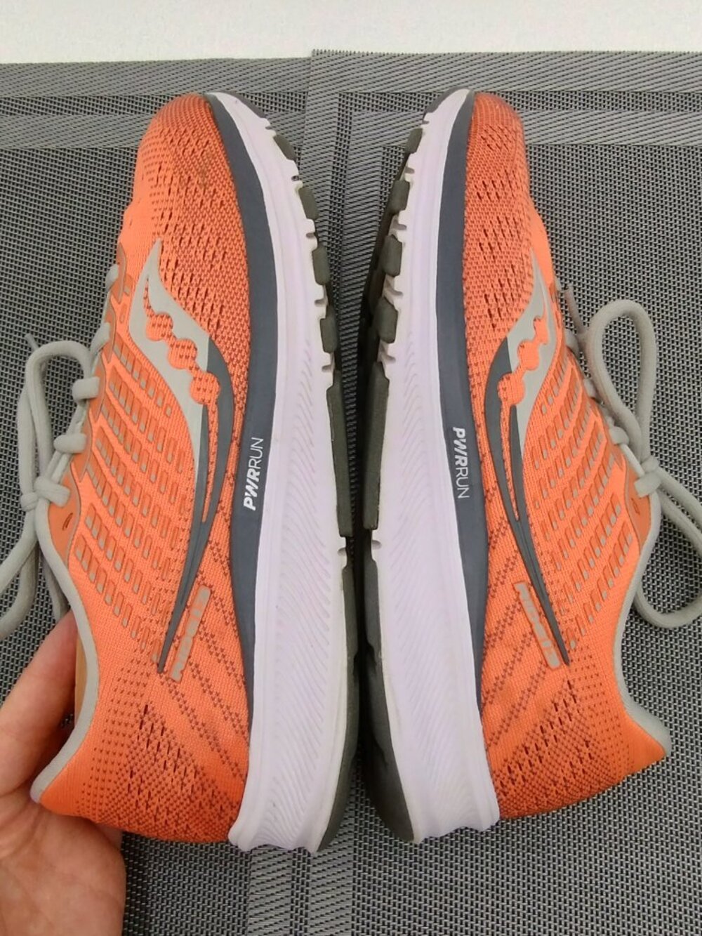 Saucony Ride 13 Running Shoes Coral Size 8.5 - Picture 4 of 14